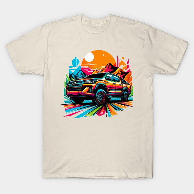 Toyota Hilux T-Shirt by Vehicles-Art